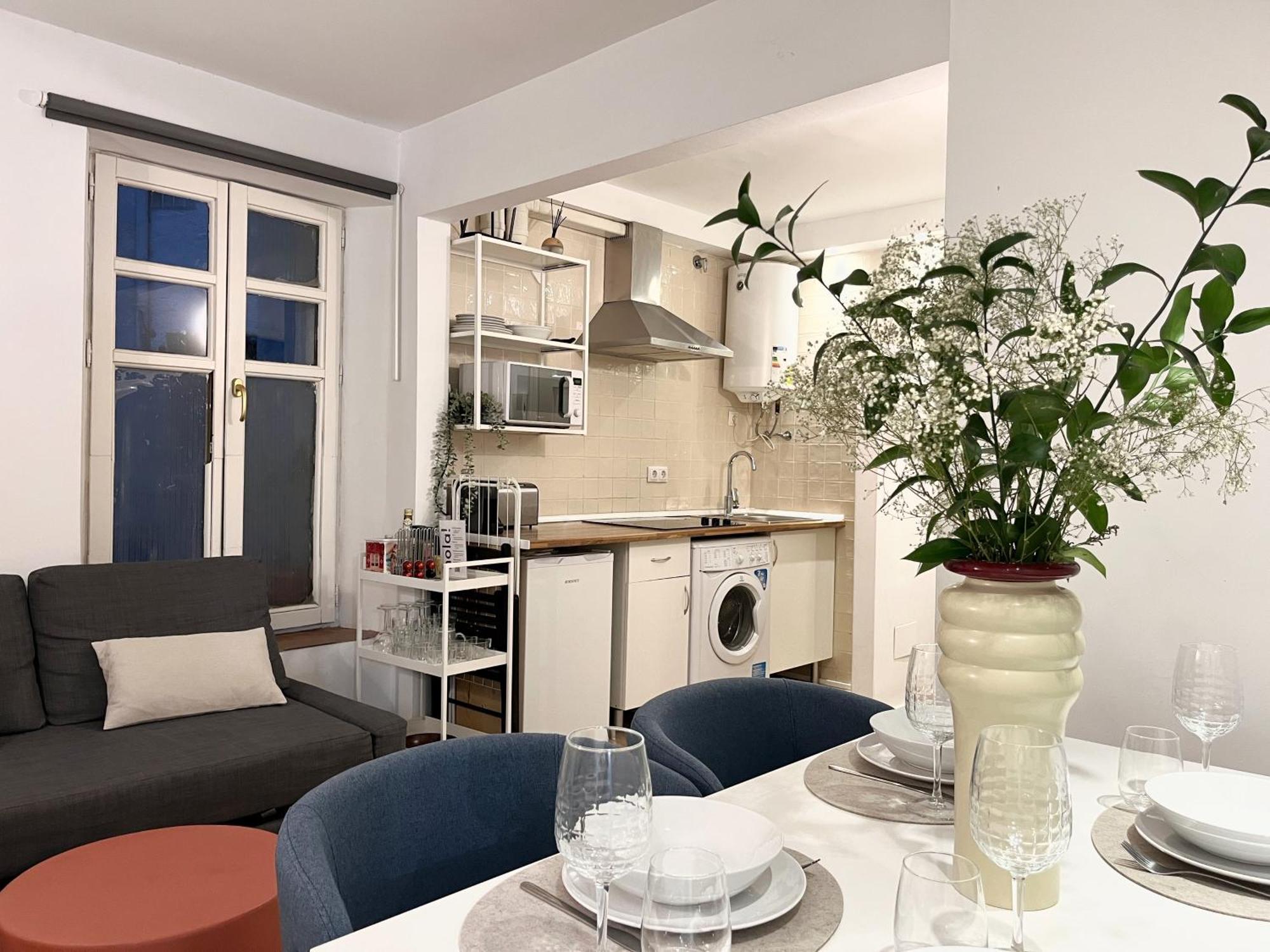Apartamento Puerta Del Camino 5 - Patio Y Wifi Bilbao Dış mekan fotoğraf